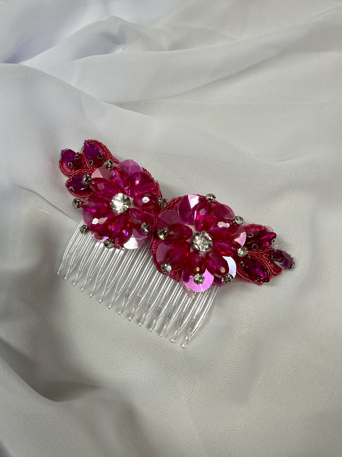 Fuchsia 1 - Hair Comb