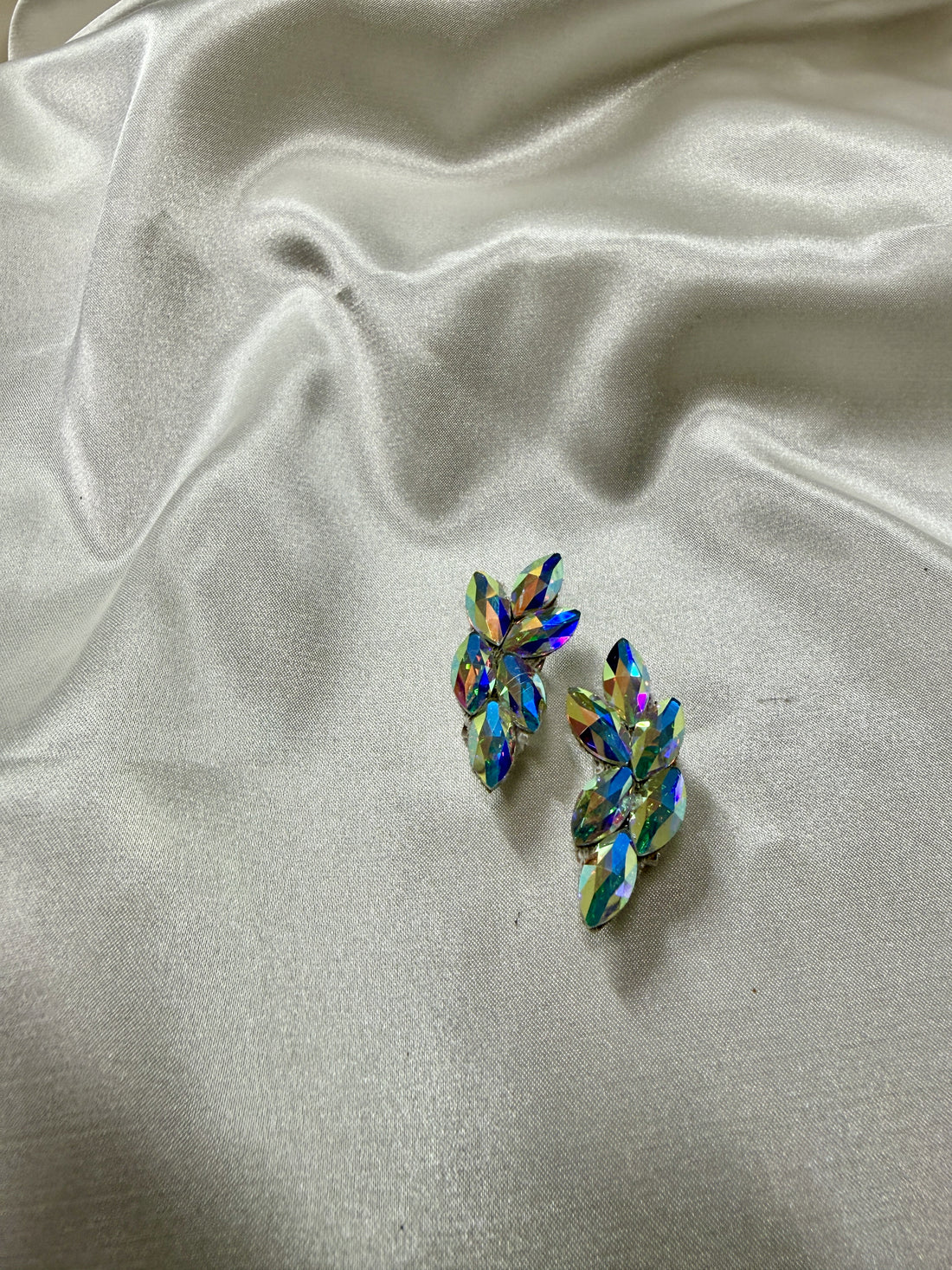 Amber Earring  - Crystal AB