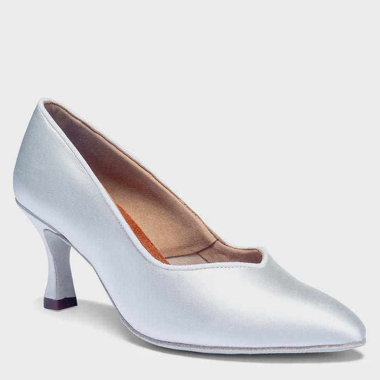 International Dance Shoes ICS Superstar - White Satin
