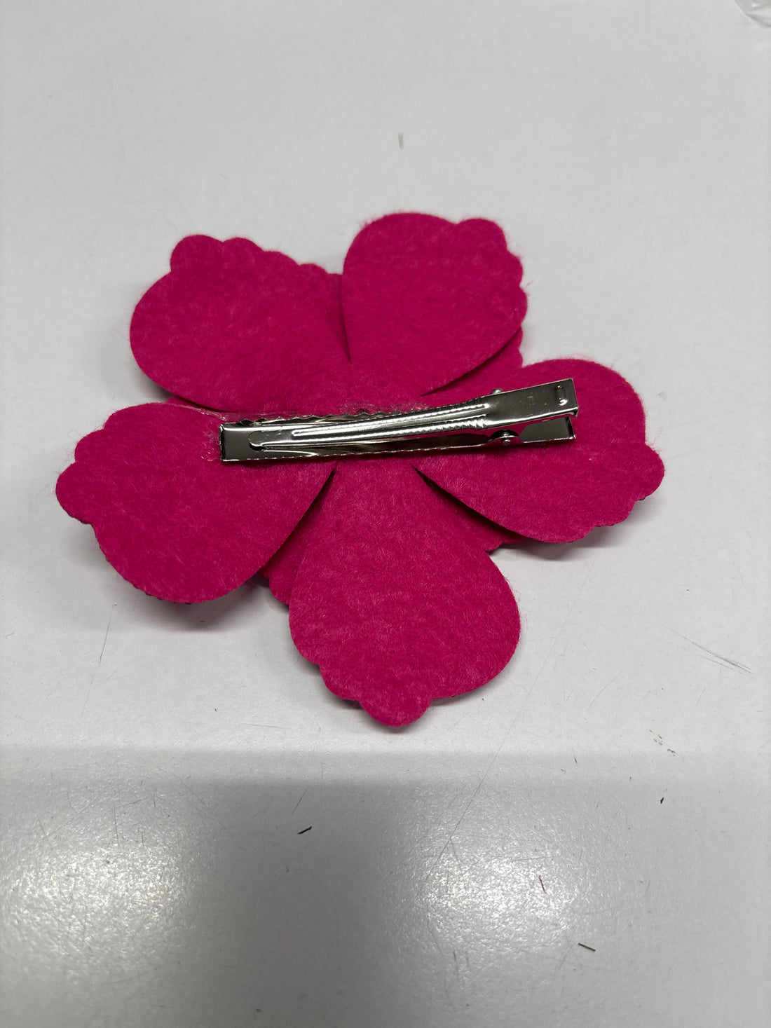 Mae Diamanté Flower in Pink with Clip