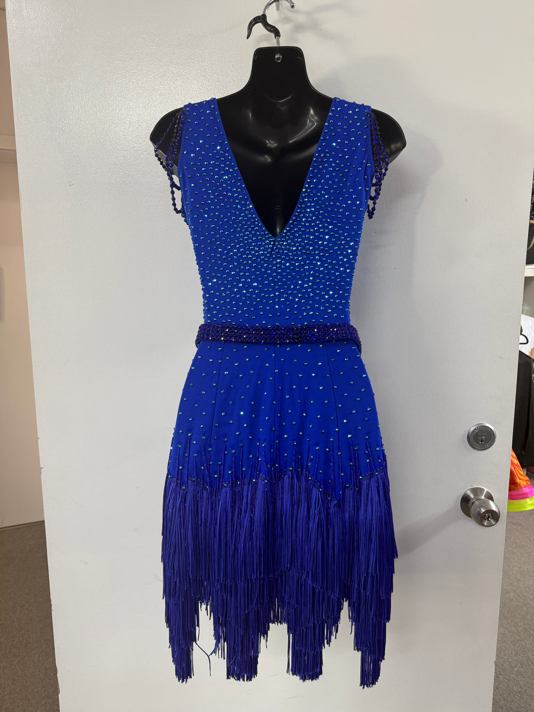Pre Loved Cobalt Fringe (Size 6-8)
