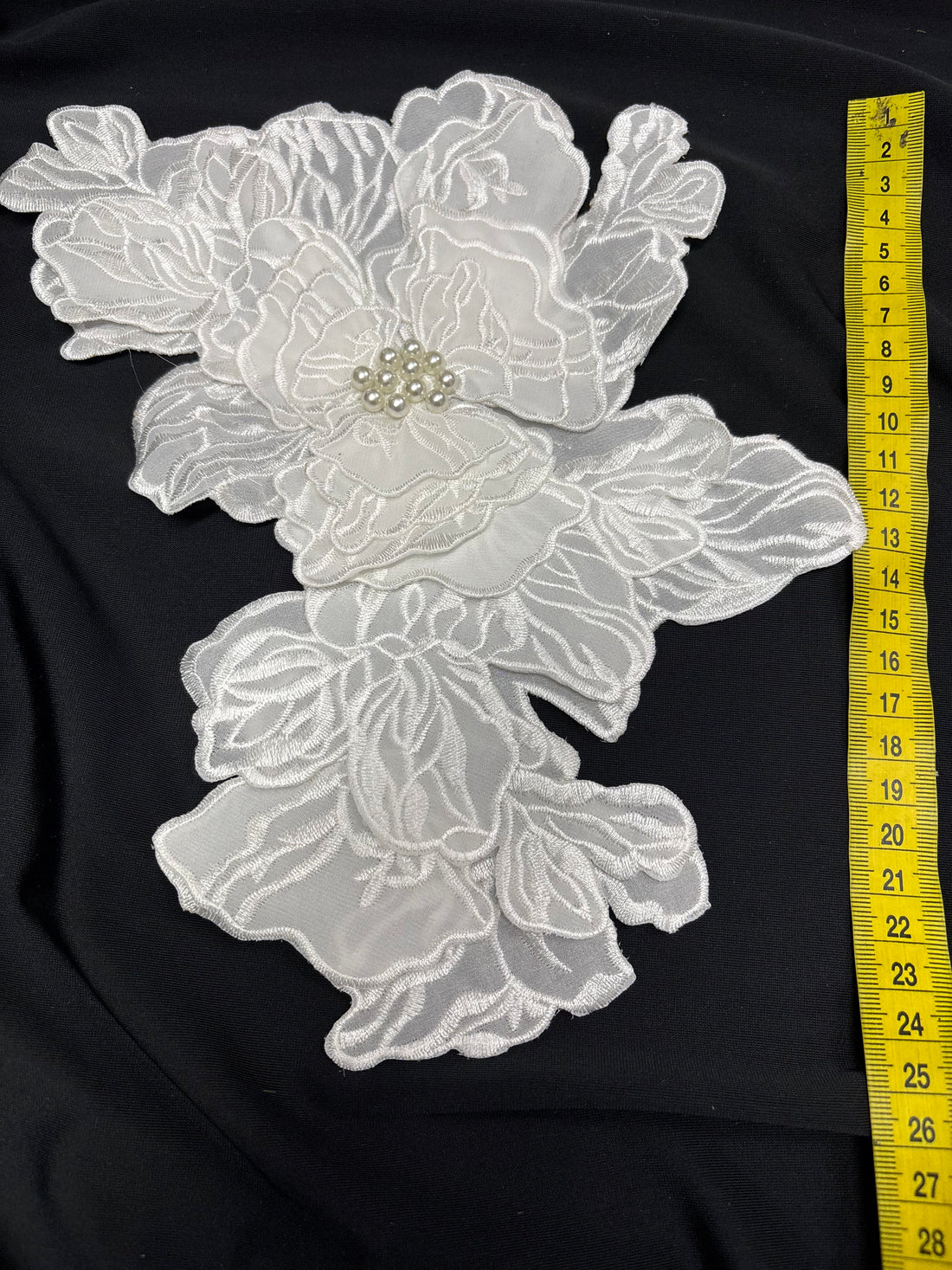 Petunia Motif White