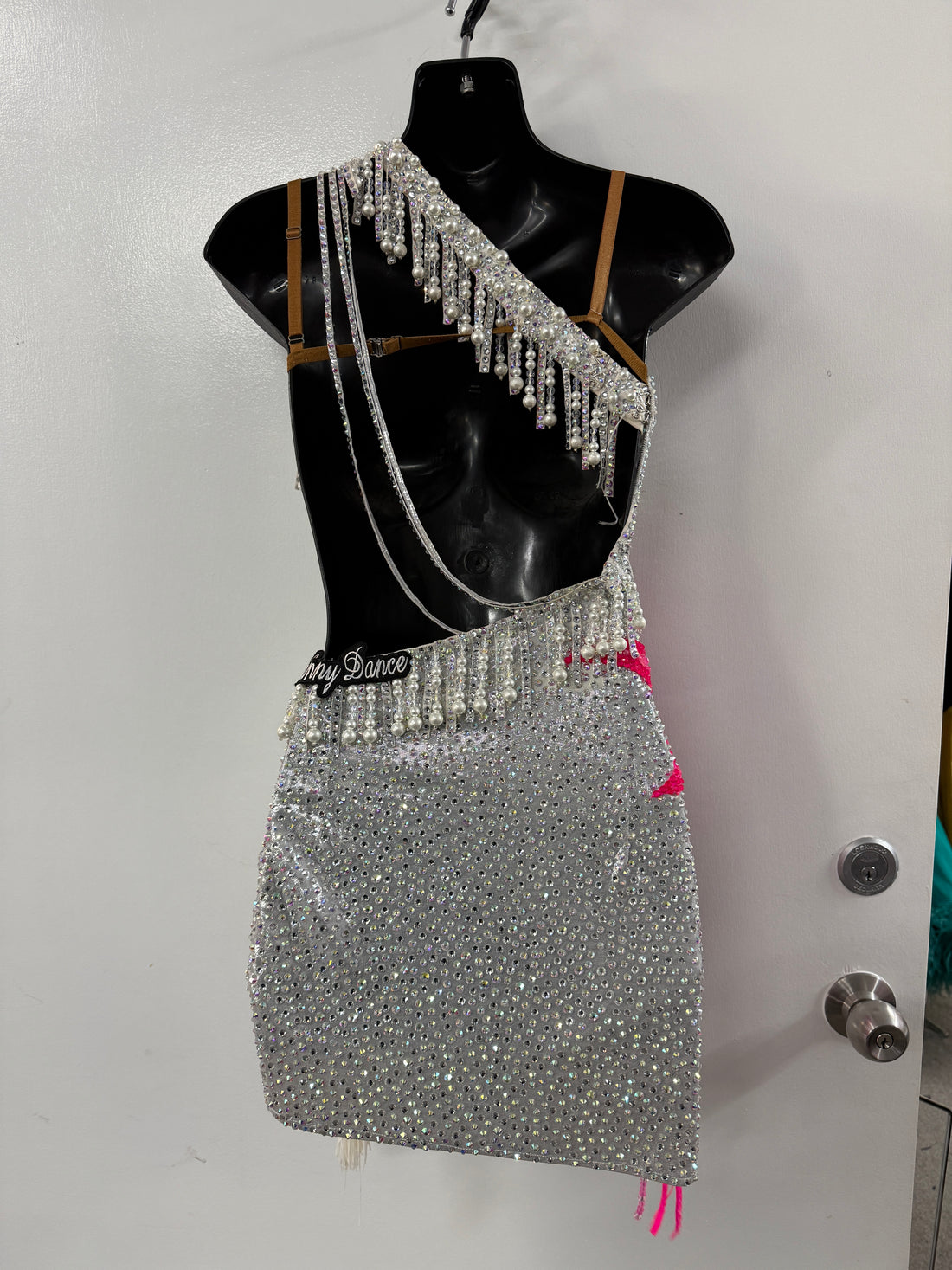 Pre Loved Sliver/Pink Latin (Size 2-4)