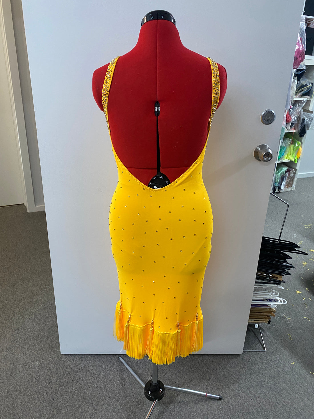 Saffron Latin Dress Size 6-10