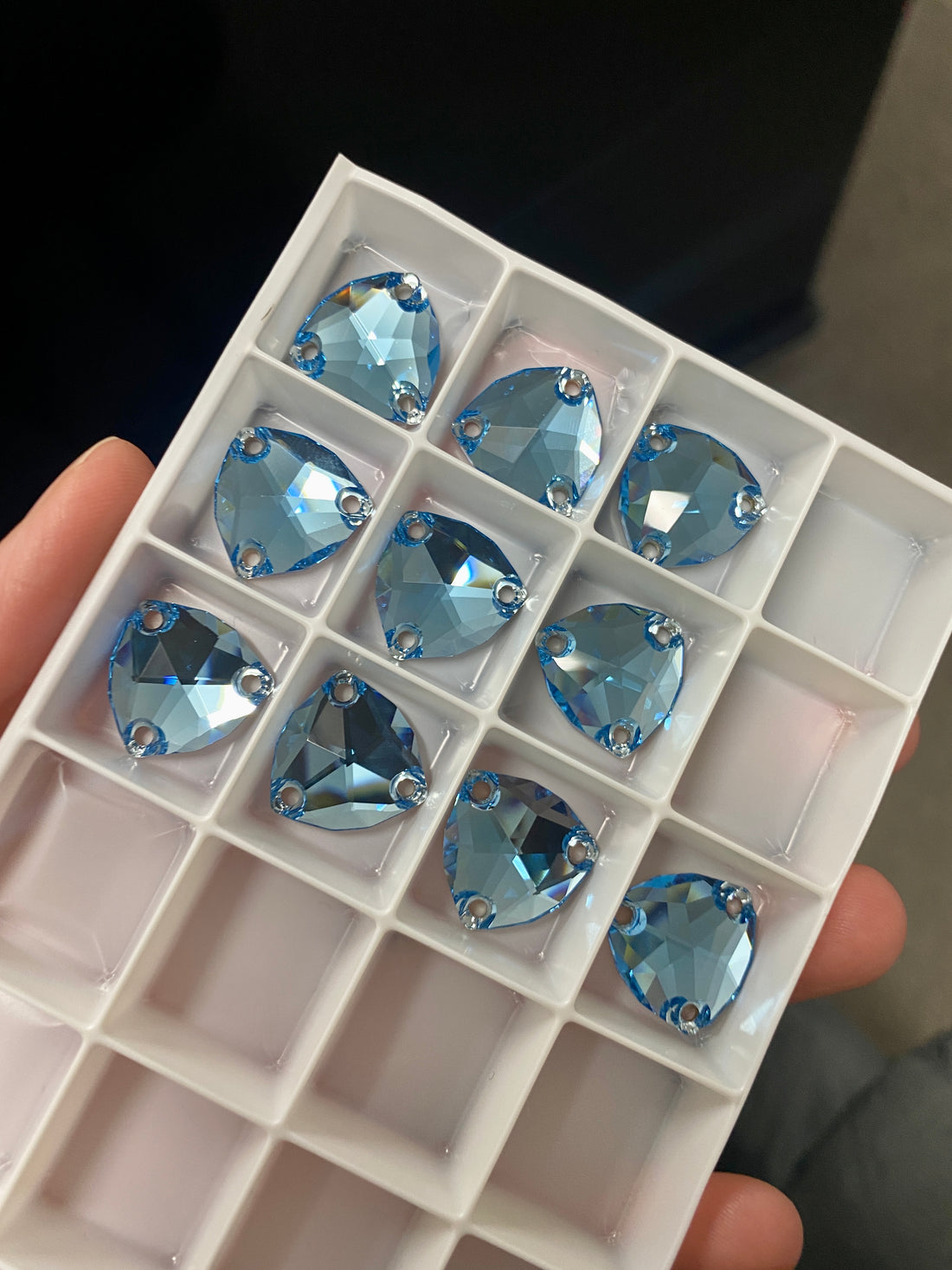 Swarovski Crystal 3272 Trilliant Sew On