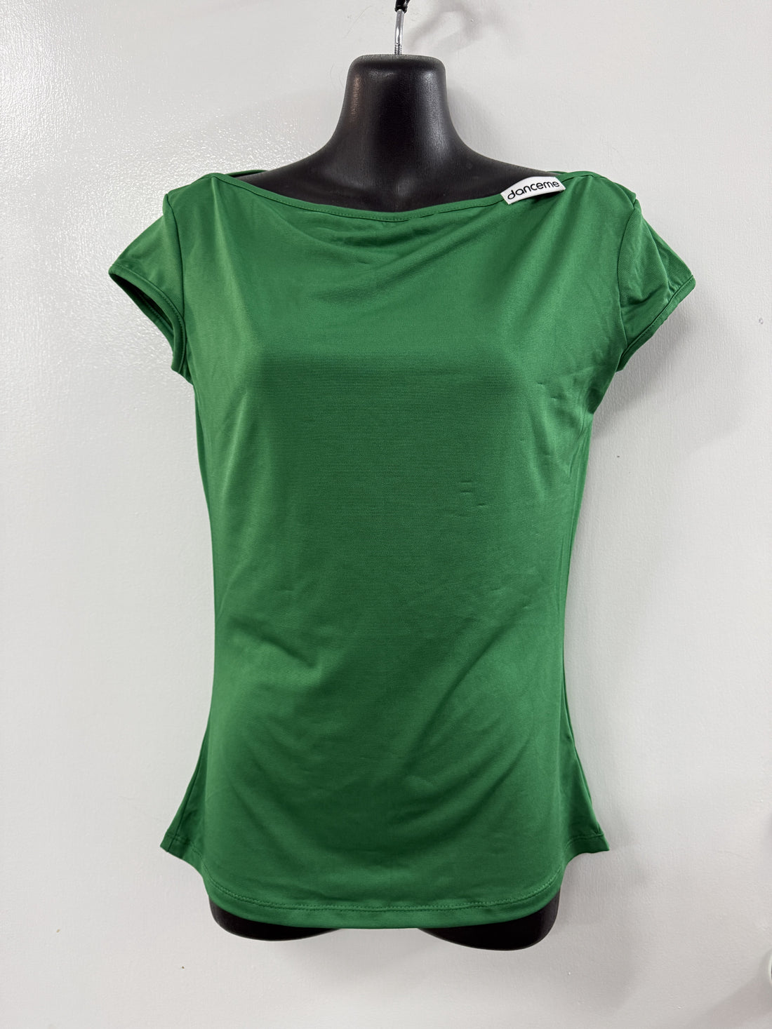 DANCEME BL353KR Womens Emerald Top