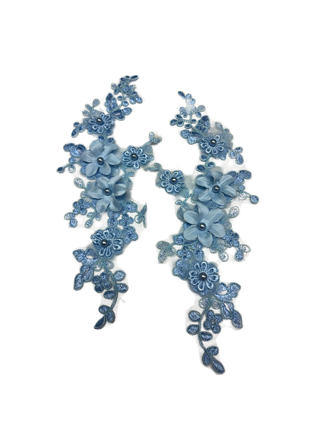 Penny Lace Pair - Ice Blue