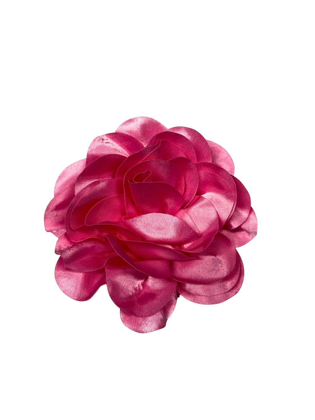 Large Flower Hair Clip - Baby Pink
