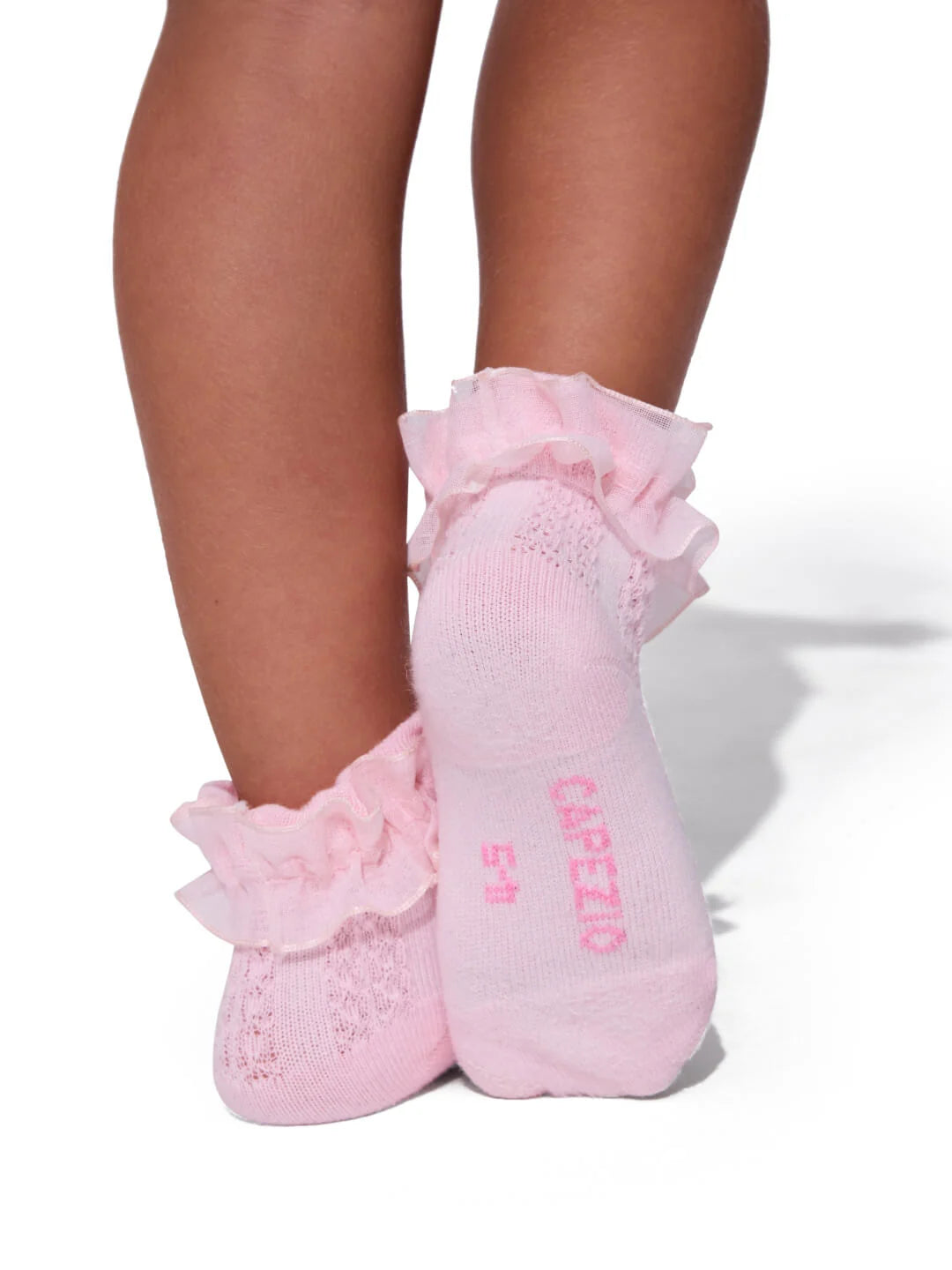 Capezio Childrens Ruffle Socks (3 Pack)