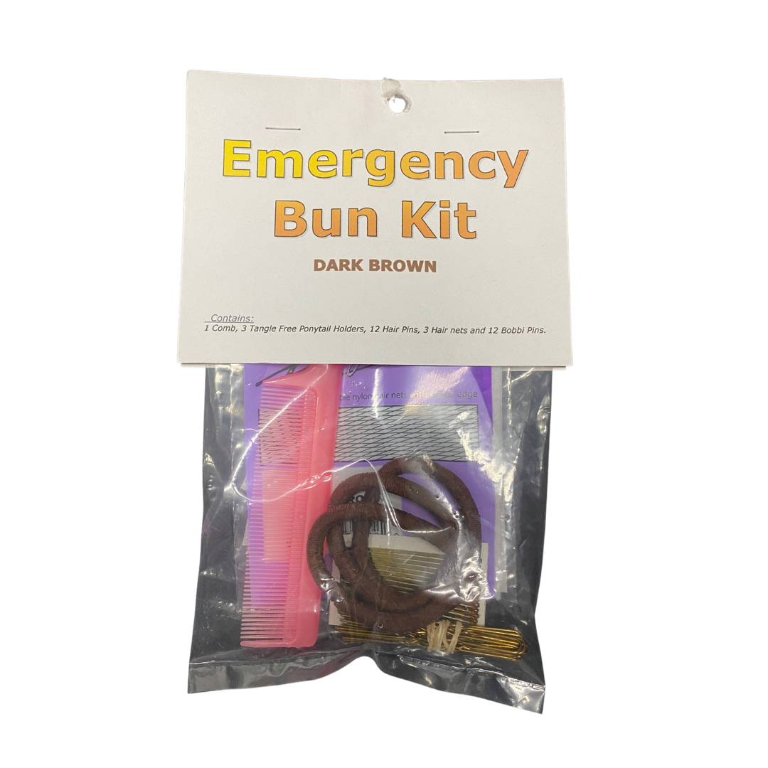 Hollywood H Emergency Bun Kit - Dark Brown