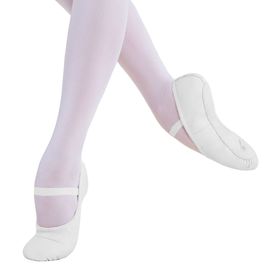 Energetiks Adults Ballet Shoe - Full Sole White