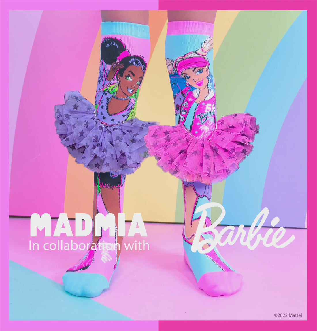 MADMIA Barbie Extra Vibes Socks (Ages 6-99)