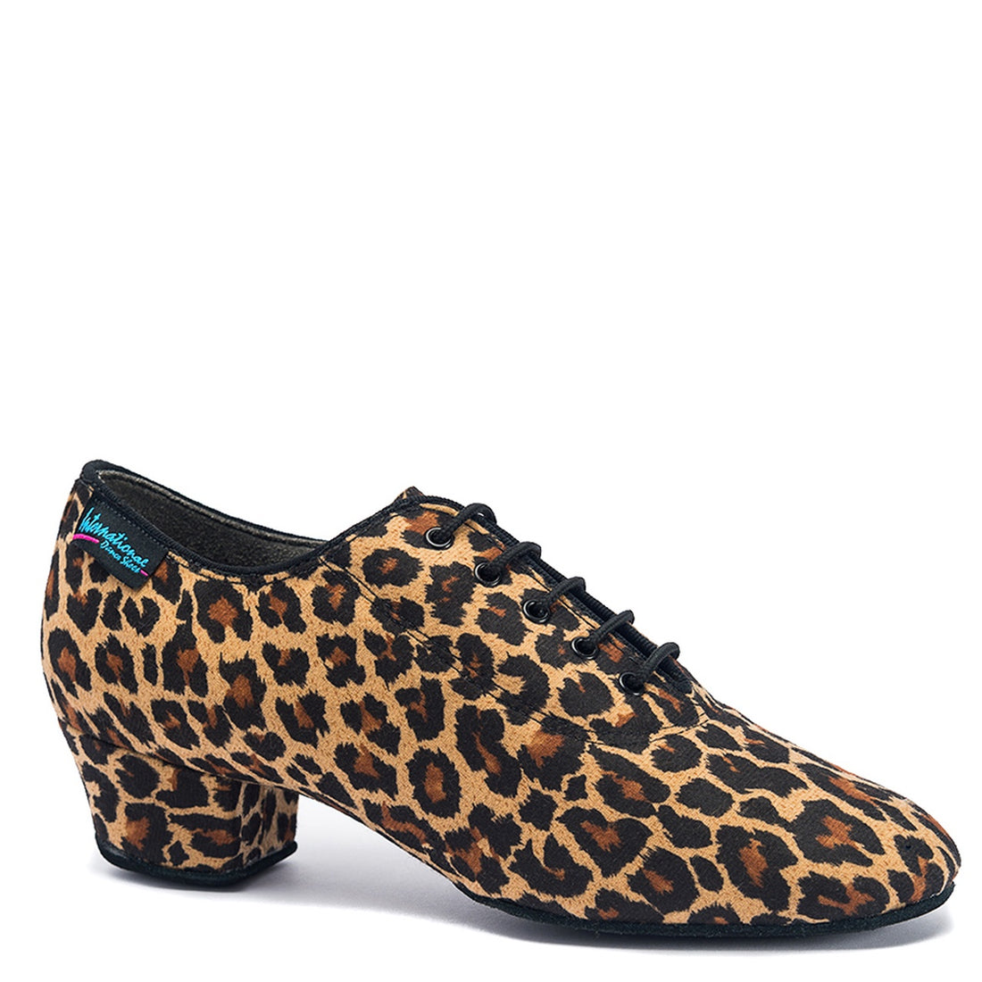 International Dance Shoes Heather Split Sole - Leopard