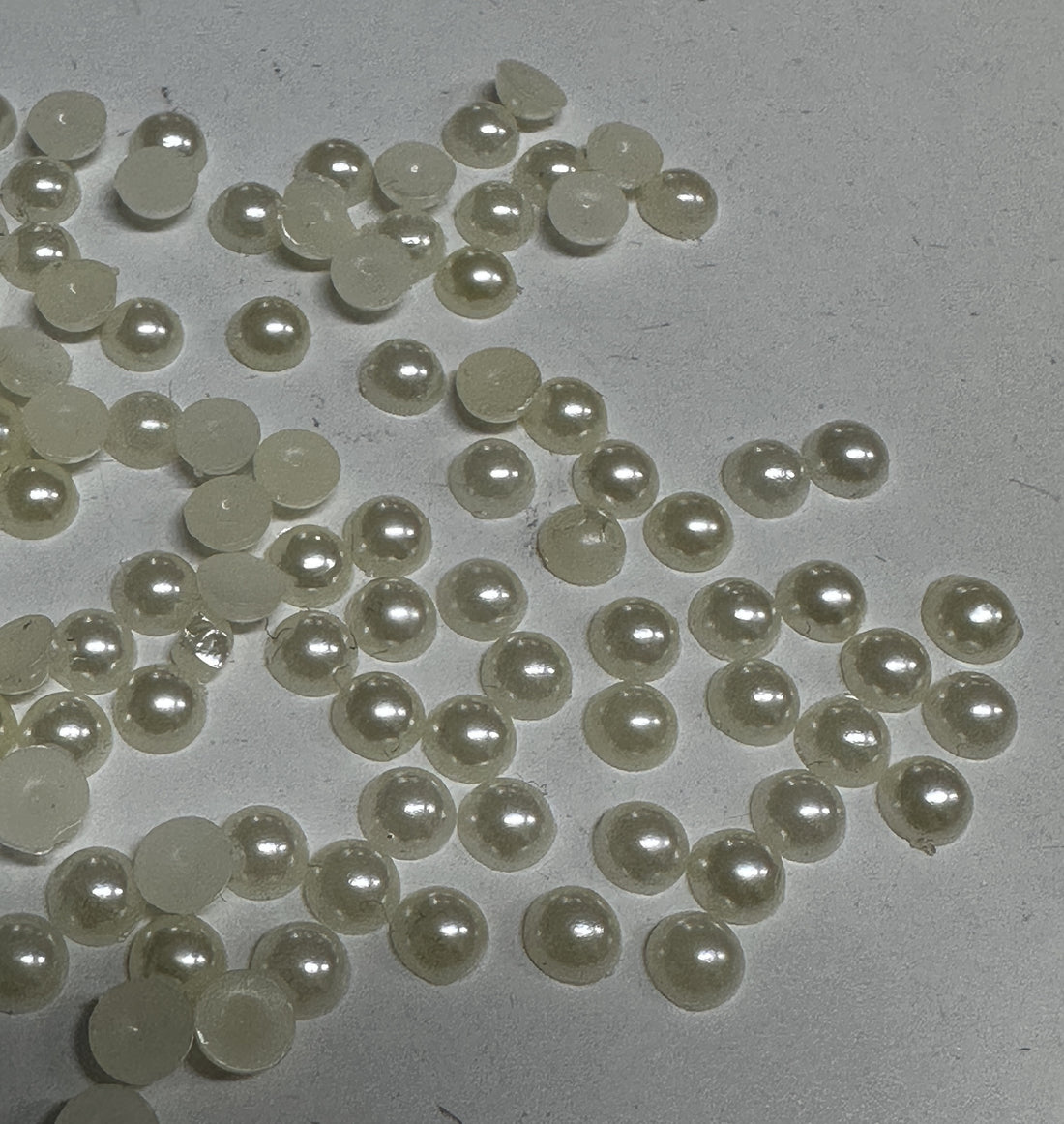 Ivory Flatback Pearls 5mm - 144 Pces