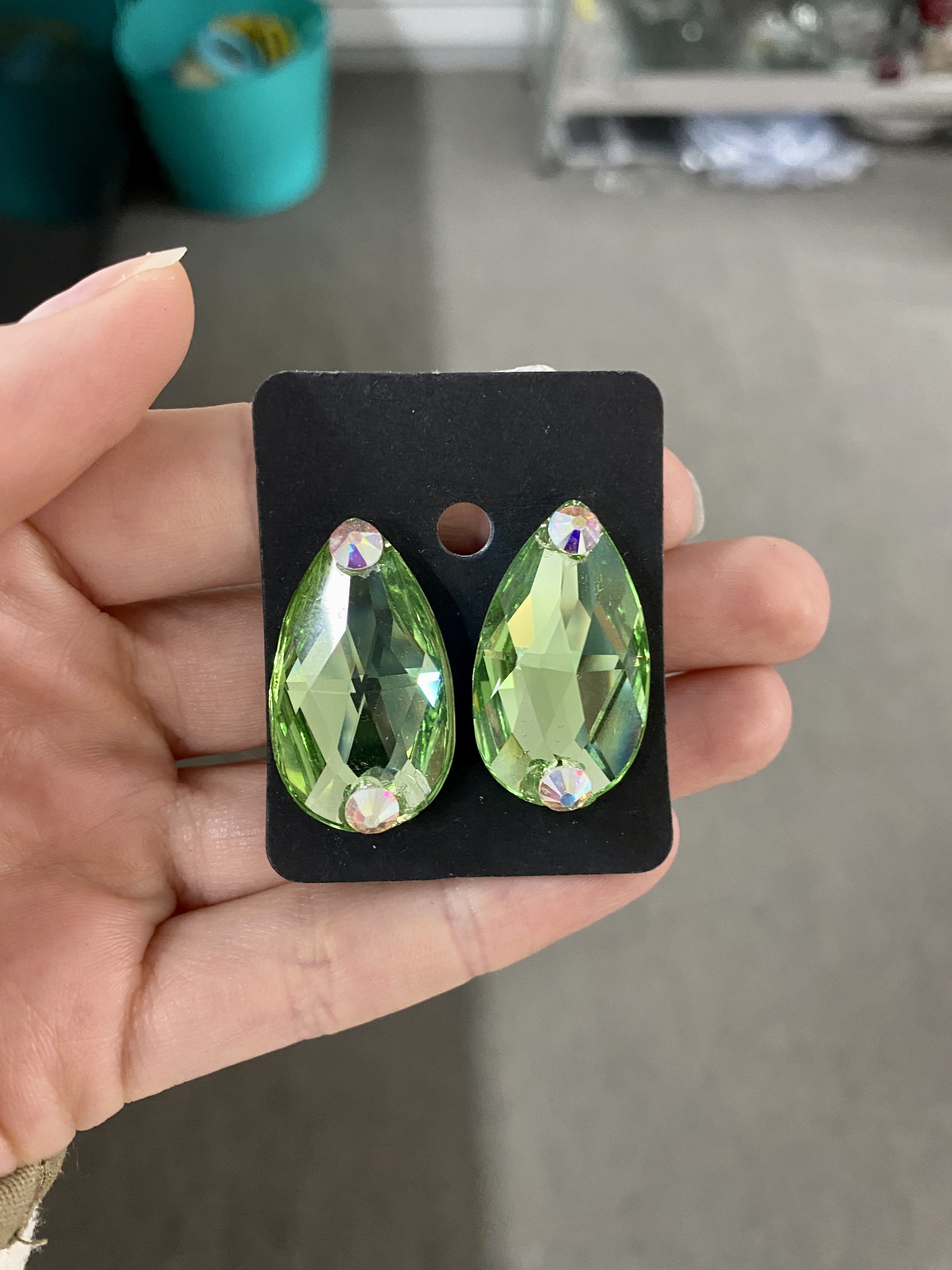 Peridot studs deals