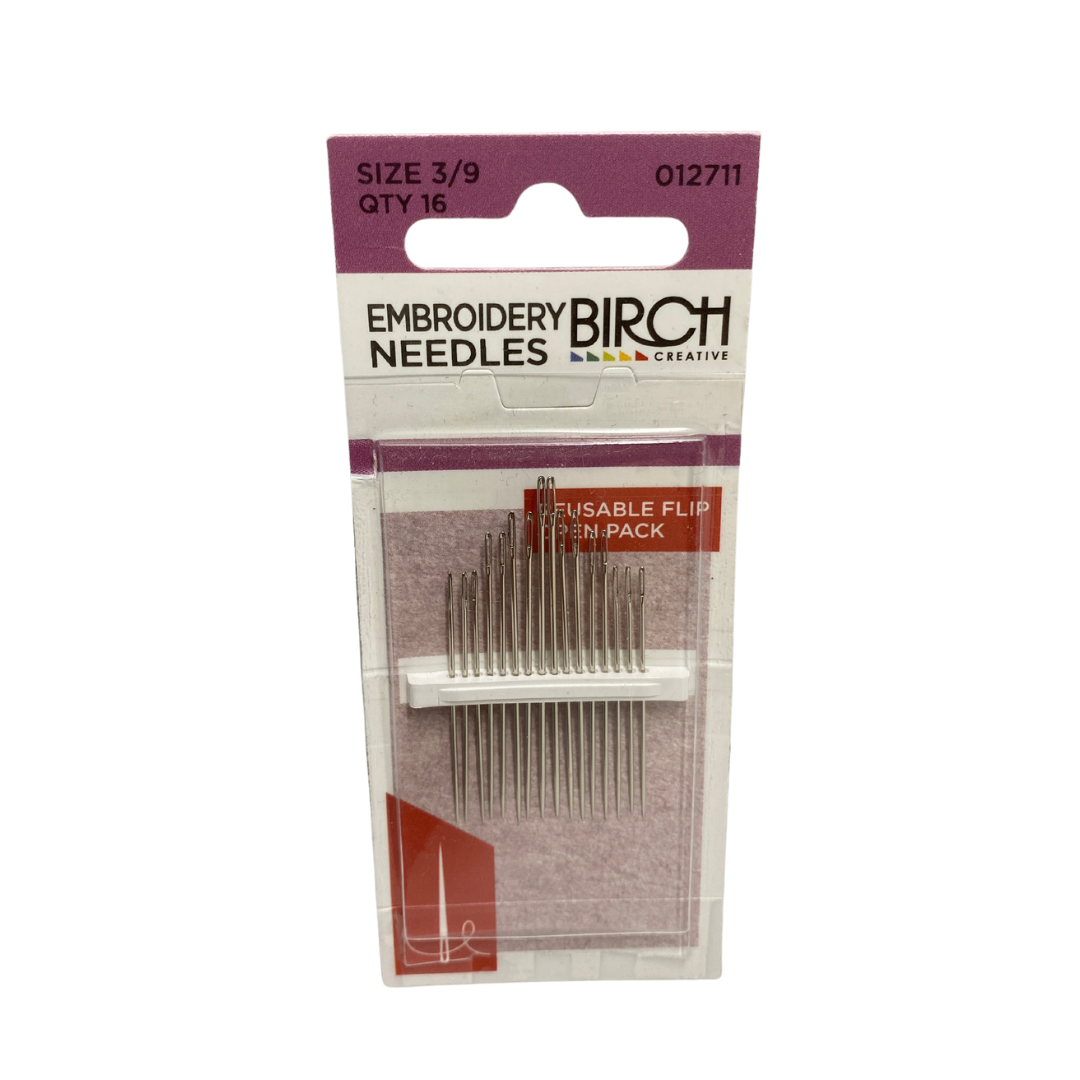 Birch Creative Embroidery Needle Size 3/9