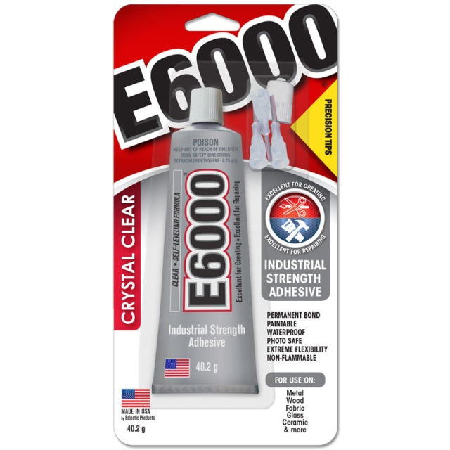 E6000 Industrial Strength Glue - Precision Tips